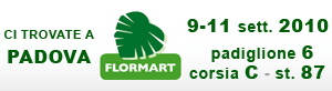 Siamo presenti al FlorMart 2010